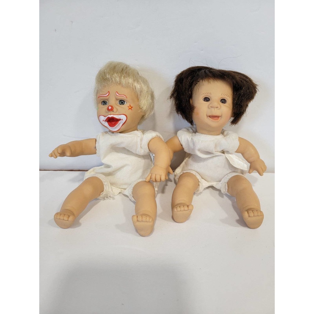 Vintage Gi-Go Pellet Dolls Lot 2
